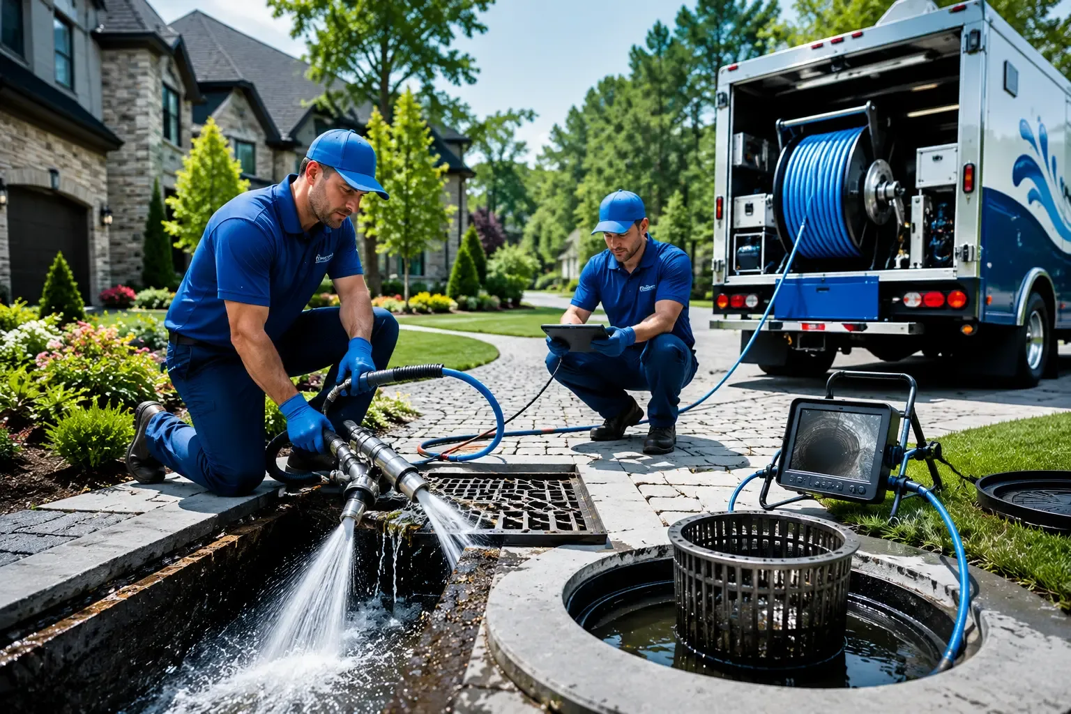 Local outdoor drain cleaning professionals in Elmore City, OK