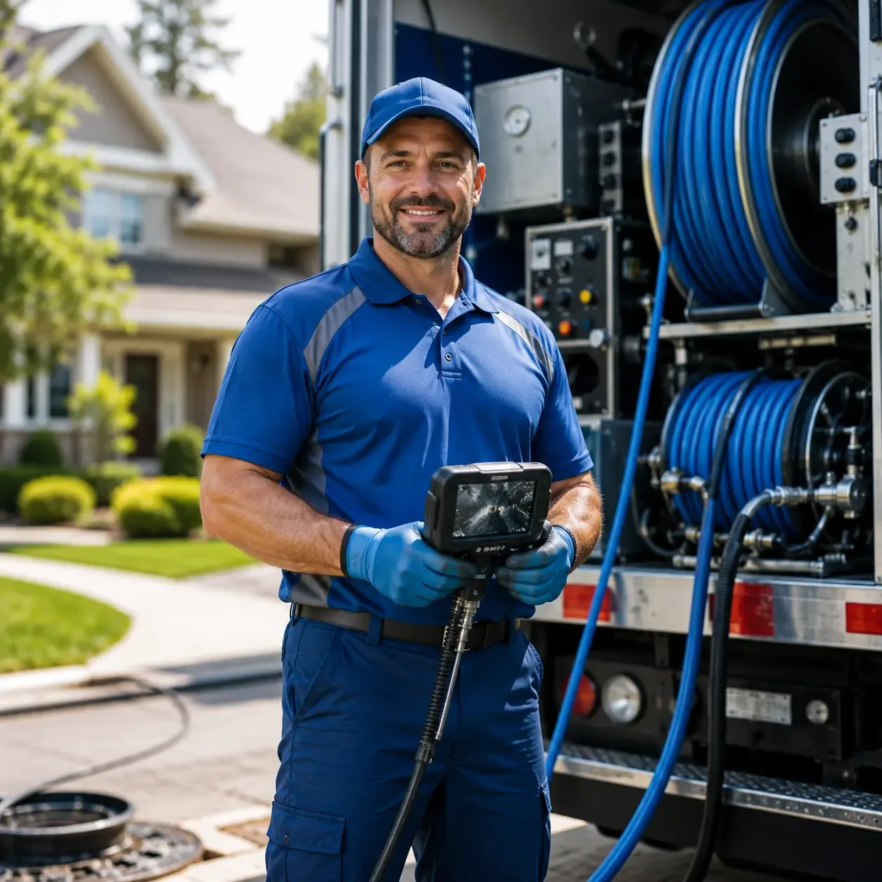 Local outdoor drain cleaning specialists in Elmore City, OK